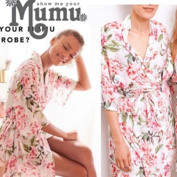 ๐ Show Me Your MUMU Robe Garden of Blooms OS - Picture 1 of 8